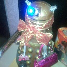 Not actually a Dalek! But I somehow think people guessed that! No! Sad old girly pensioner, disabled, semi-reclusive.