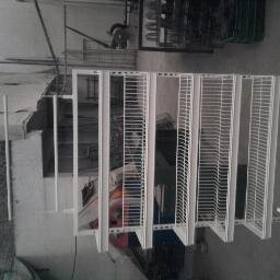 FABRICACION DE EXHIBIDORES EN ALAMBRE 
TERMINADOS EN PINTURA EPOXICA HORNEADA 
ARMADOS EN ALAMBRE,TUBO,LAMINA Y/O ALUMINIO
EL QUE NO EXHIBE NO VENDE...