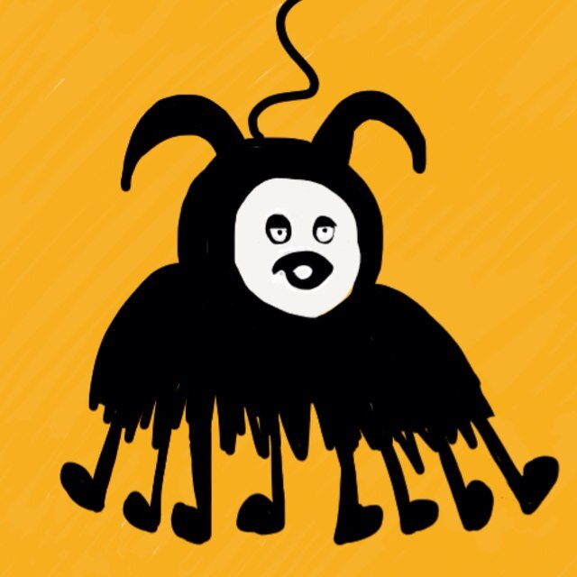 I'm a friendly spider with a strange sort of hoodie and horns. I'm into allsorts.