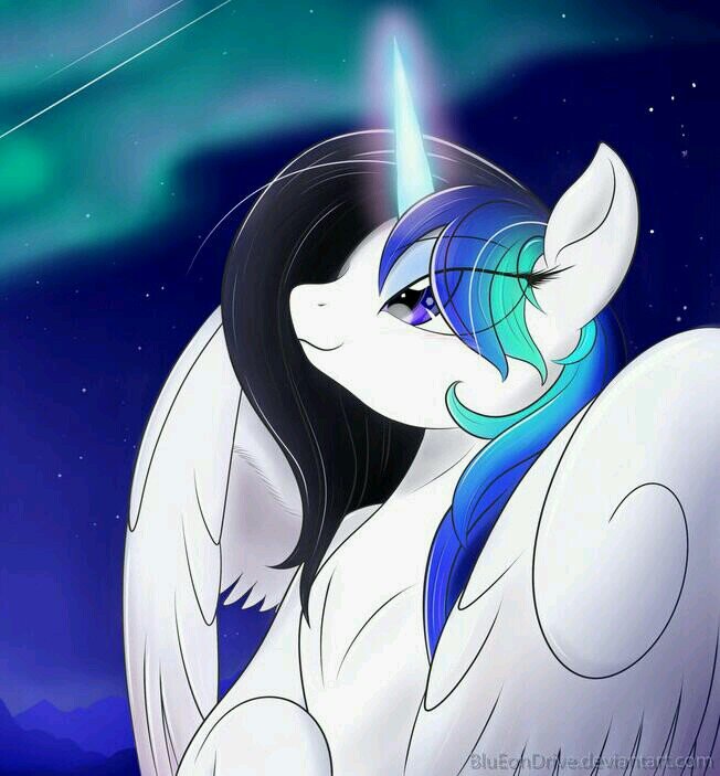 Hello I am Starveil Castela daughter of King Sombra. I am half unicorn half crystal pony. I'm supposed to be the princess of the Crystal Empire but I refused.