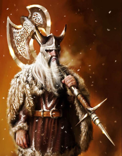 Volundr guide me. A viking demigod who dabbles in smithing lost in another dimension.