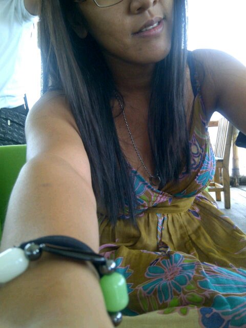 me, myself and my BlackBerry.. (with Twitter app)