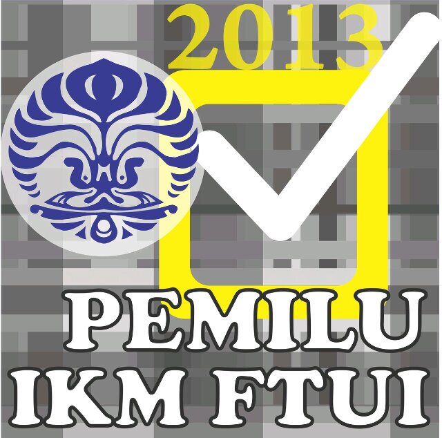 Akun resmi panitia pemilu IKM FTUI
 hanya dengan klik menuju IKM FTUI yang lebih baik