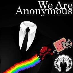 Activist in cyberspace, supporting Anonymous.