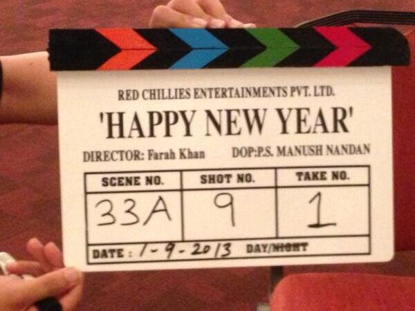 Happy New Year is an upcoming Hindi romantic comedy film directed by Farah Khan and starring Shahrukh Khan