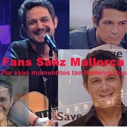Fans de Alejandro Sanz en Palma de Mallorca, admiramos su arte y su cariño, estamos orgullosas de él fanssanzmallorca@hotmail.com