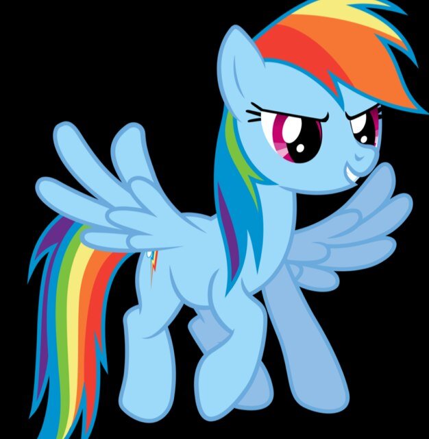 20% cooler in 10 seconds flat~ Fastest flyer in Equestria. My best friends are Twilight Sparkle, Apple Jack, Rarity, and Fluttershy! Wonderbolts ALL THE WAY!