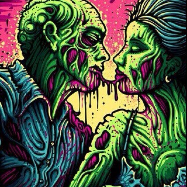 Im just an Rockabilly hxc grrrl that loves her One and only #KingRaaaaat my very own tattoo artist! #LoveYouTrueLove (: #PsychoBitch