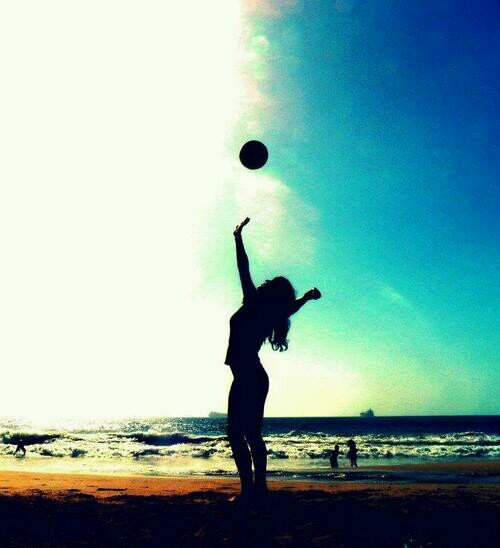 Do It with passion or not at all.                                                           Everything volleyball
