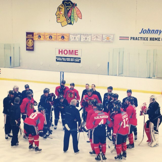Hockey is kind of of my life.