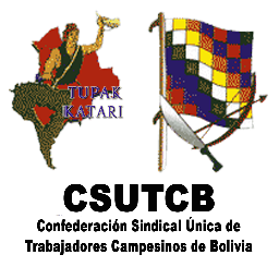 oficial_CSUTCB's profile picture. Confederación Sindical Unica de Trabajadores Campesinos de Bolivia - CSUTCB, movimiento campesino liderizado por Damian Condori Herrera Secretario Ejecutivo ..