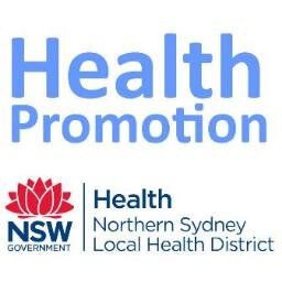 Northern Sydney Health Promotion - population health action from Sydney Harbour to the Hawkesbury River, Aust. Retweets ≠ endorsements  Monitored M-F, 9am-4pm