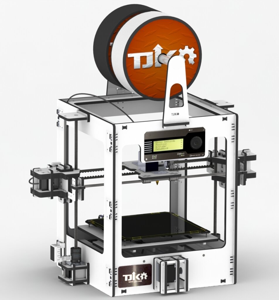 The best designed 3D printer for everyone. Easy to assemble.