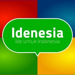 Karena harta paling berharga yang dimiliki oleh Indonesia bukan emas, minyak atau batu bara, tetapi ide-ide luar biasa orang Indonesia, untuk Indonesia!