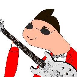 #MetalToonArmy gitarest in a7x. left hended. awsum boe tie | Original Toon | Not affiliated with the original Zacky Vengeance or Avenged Sevenfold.