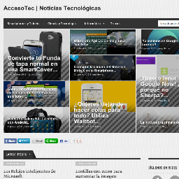 Noticias de actualidad sobre Tecnologia, Ciencia, Smartphones, Tablets, Redes sociales, informatica, Herramientas Web y SEO.