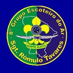 8º Grupo Escoteiro do Ar Sgto Rômulo Tavares
Sábados de 14h às 17h.
Praticamos Escotismo formando bons cidadãos para a construção de um mundo melhor.