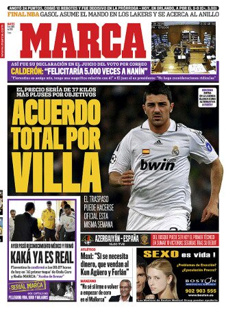 Periódico antideportivo, sacando calumnias desde tiempo inmemoriables. Si tienes algo que decir este diario te dedica una portada.