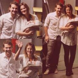 SON PAPAS @pedroalfonsoo y @paulitachaves felicidades de corazon DISFRUTEN