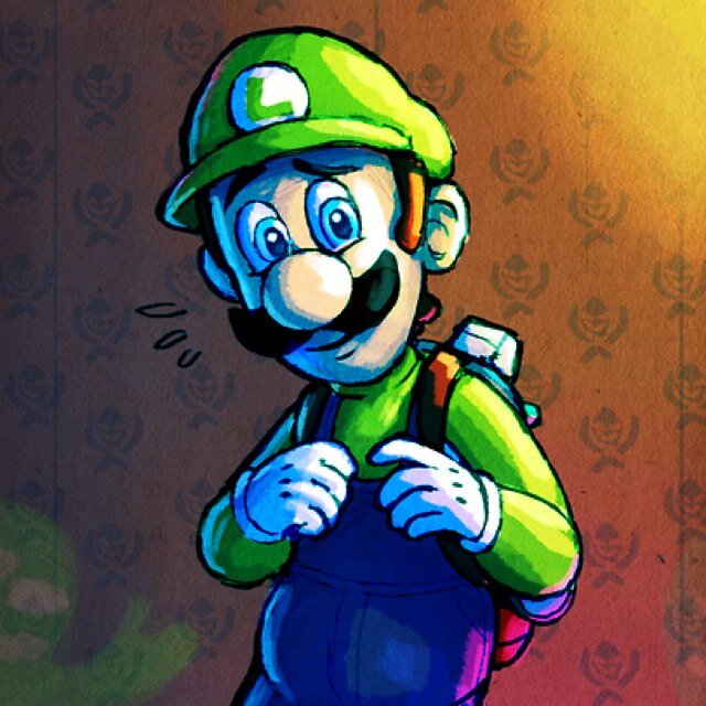 Mama-mia! It's-a me, Luigi! I've been-a standing in the shadow of-a my brother, Mario... I-It doesn't-a bother me at all... I swear...! #RP #SSBRP #YearOfLuigi