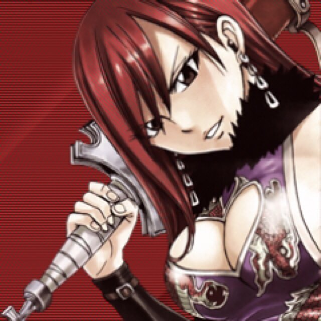 S-class mage and one of Fairy Tail's strongest warroirs. I am a expert in Requip Magic. They gave me the nickname of Titania. [Fairy Tail RP]