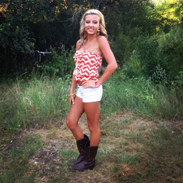 from her cowboy boots, to her down home roots