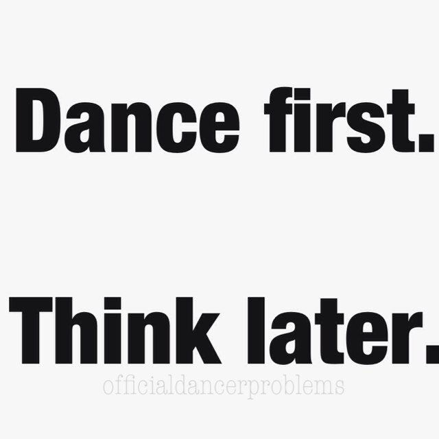 your average dancer only funnier! ✩ follow me on Instagram