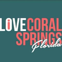 We love the City of Coral Springs and are working hard to spread the word!