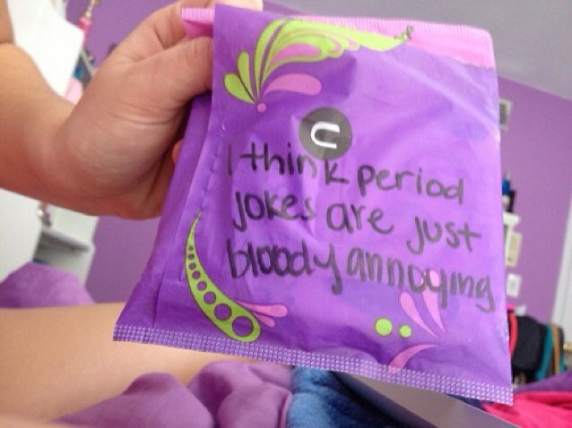 Tips & jokes about that time of that month c;