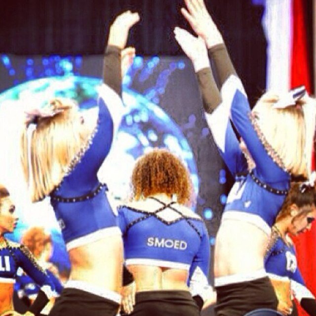Behind the glitter and the uniforms we're more than just a team Telling the life as a cheerleader in 140 characters or less