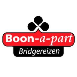 Boon-a-part Bridgereizen biedt voordelige Bridgereizen in nederland en buitenland.Volg ons en blijf op de hoogte van onze acties of stel ons jouw vakantievraag!