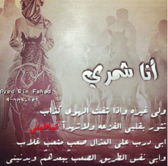 مهما كتبت بشمـر الجـود قيفـان
ماني ملحق ذكر كـل الخصايـل
ماقلت غير الحق والحق سلطـان
قلت ومعي حجـه وكـل الدلايـل