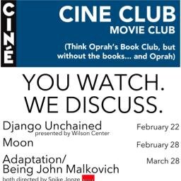 To connect cinematic arts across disciplines and to serve as a liaison between the students of the University of Georgia and Athens! cineclubuga@gmail.com