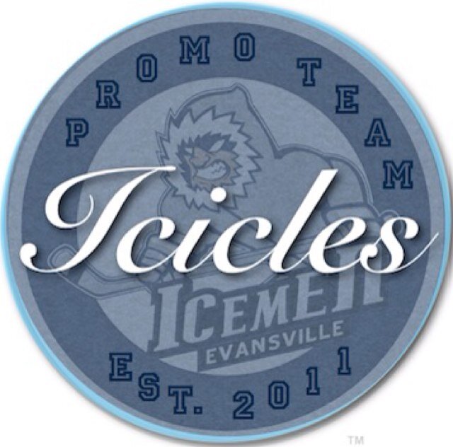 EvvIcicles's profile picture. The Icicles are the promo team for the Evansville IceMen hockey franchise. They can be seen at @evvicemen home games, as well as in various community events.