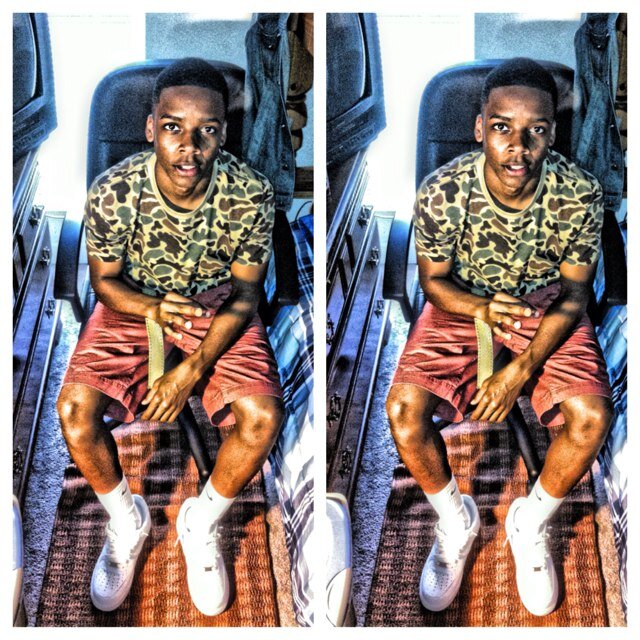 A cool dude, ballin is wat i do
U follow me, ill follow you