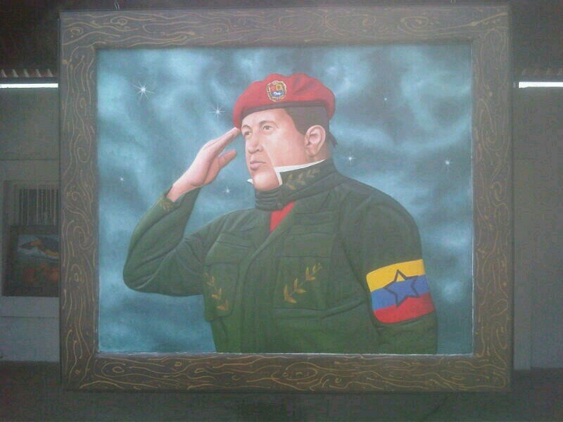#VIVACHAVEZPORSIEMPRE estoy ORGULLOSO de ser CHAVISTA y AMO a CHÁVEZ.