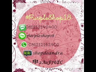 Purpleshop18's profile picture. Contact?check ava Payment BCA&POS Pengiriman : JNE,TIKI,POS No Via Pulsa No Sponsoring No Barter!acc testimonial?@purplestuff18 collection?check fav girls;)