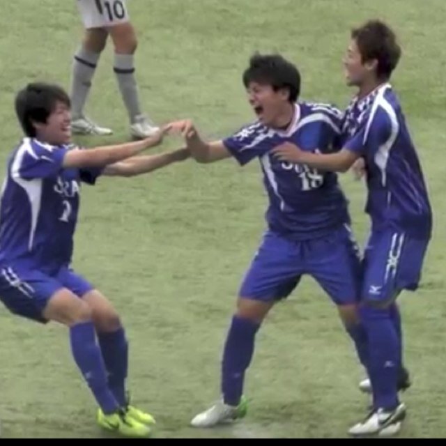 サッカーしたいよねぇ〜。