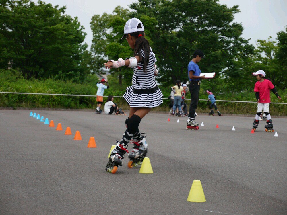 名古屋の戸田川でインラスケートをしている親子です。娘はFSSに毎週没頭…自分はRazos Dre Powell2で滑ってます！【Todagawa Inline Skater's】 【竜宮旅団 】