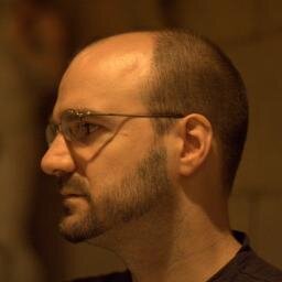 A composer whose musical interests include acousmatica, microtonality, flat forms, serialist junk sculpture
