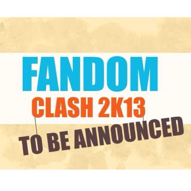 Details for the BIGGEST fandom meet-up will be announced here! For more inquiries, email us at offc.fandomclash@gmail.com