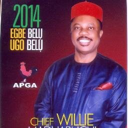 WILLIE OBIANO APGA CANDIDATE FOR GOVERNORSHIP ELECTION IN ANAMBRA STATE NIGERIA COME NOV 16TH, 2013