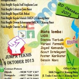 MGBC_6's profile picture. Mandala Galang Buana Cakrawala 2013 Tingkat Penegak SMA/SMK/MA sederajat se-Jawa Barat, DKI Jakarta dan Banten