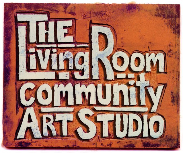 The Living Room Community Art Studio - providing people with opportunities to make art for free and create community together.