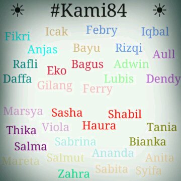 DelapanEmpat8.4 {class of 2013-2014} we share moment in here, togetherness and compactness are here! keep solid yow!;)