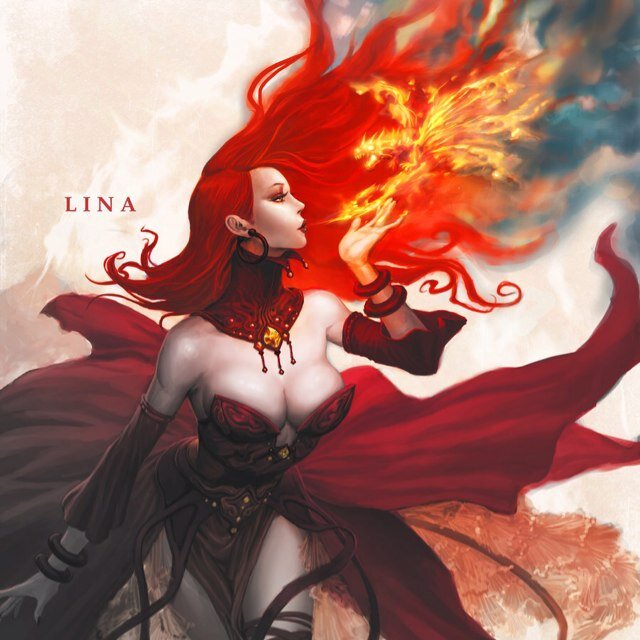 Proud and with a strong will to fight. No one will extinguish the flames. Me and my sister fight constantly, but i always win. Carefull, Im HOT  #DotA #18 #MV