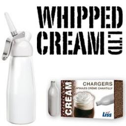 We sell cream chargers and cream whippers for catering companys and coffee shops.