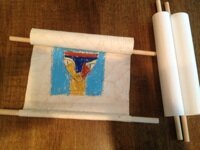 scrollkidz's profile picture. We are going to drop blank scrolls with our art scrolls to encourage more #fafatl participation.  Give art, take art!