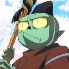 I am Master Jaken, Lord Sesshomaru's loyal follower and soon-to-be Minister of the land he will rule. Now face the wrath of the Staff of Two Heads!
