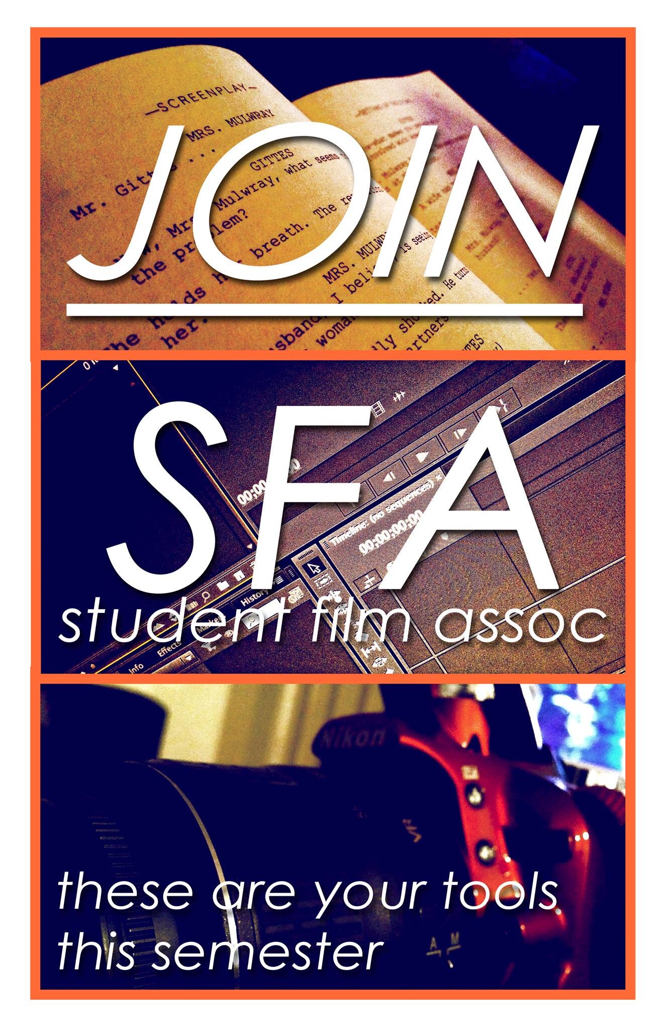 The Student Film Association is a club at William Paterson University that allows students who share the love of film making to come together every week.